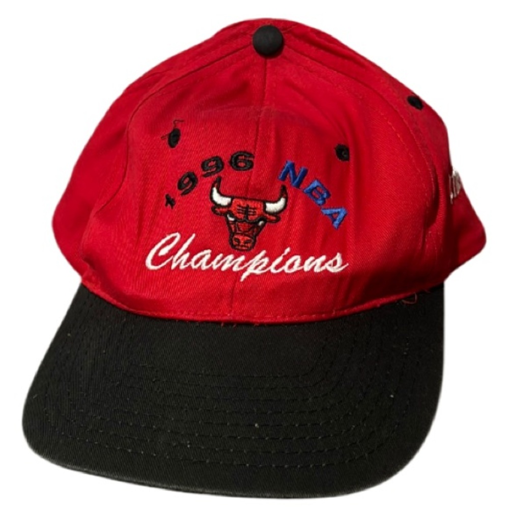 90s chicago bulls championship hat